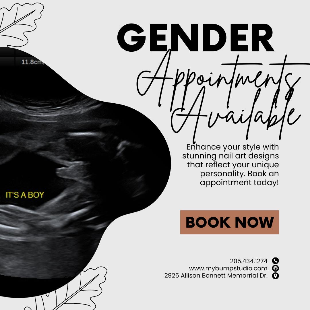 Gender reveal ultrasound Birmingham
