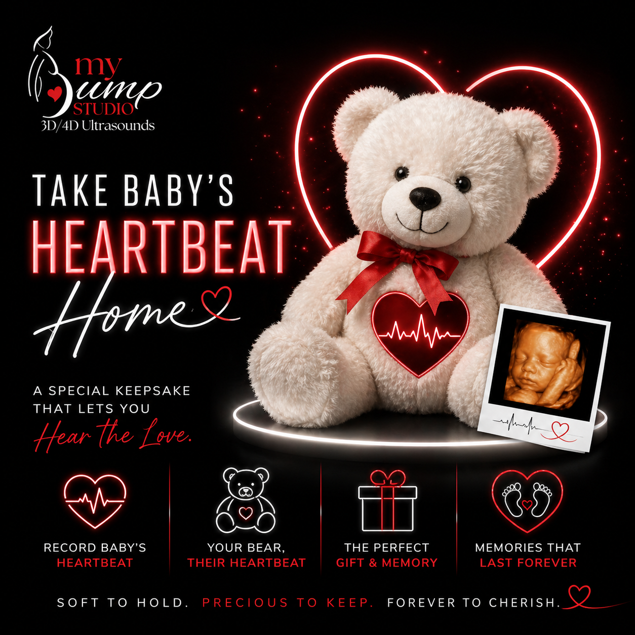 Ultrasound keepsake images Hueytown Alabama My Bump Studio