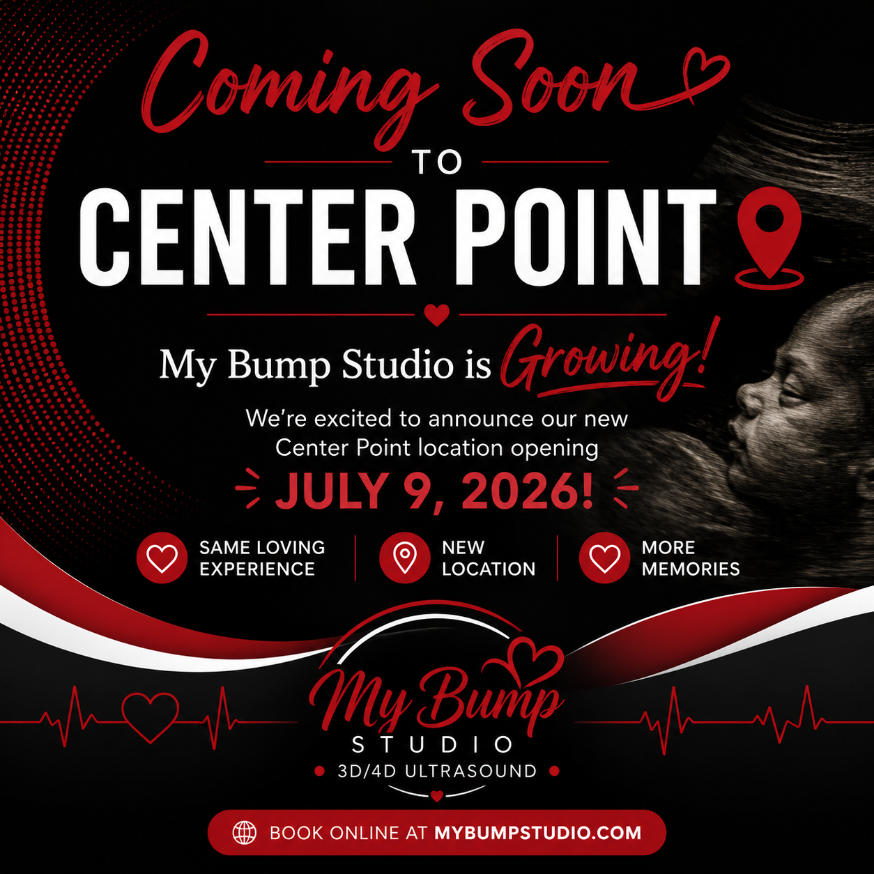 My Bump Studio new Center Point location coming soon
